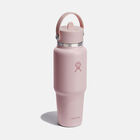 32 oz Wide Mouth Travel Bottle with Flex Straw Cap בקבוק פיה נפתחת
